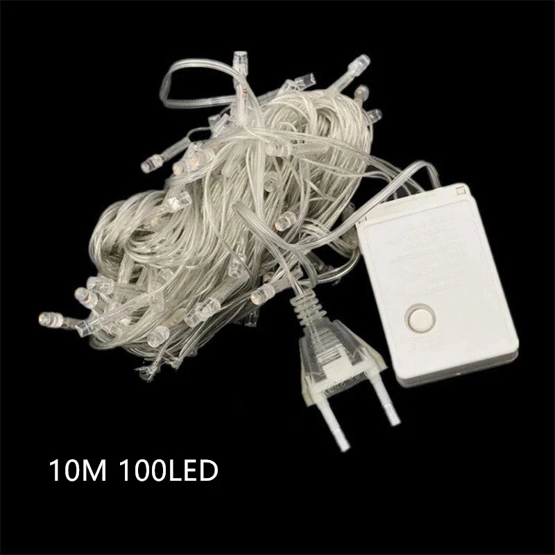 ไฟประดับ LED 10 เมตร 100 ดวง 1 - Outdoor Lighting On House บทวิจารณ์และราคา