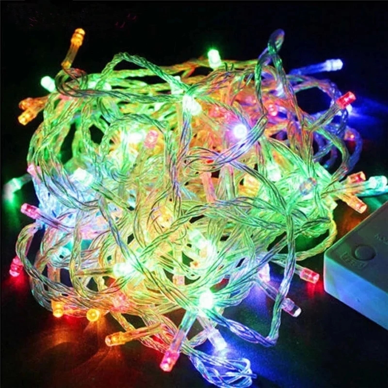 ไฟประดับ LED 10 เมตร 100 ดวง 1 - Outdoor Lighting On House บทวิจารณ์และราคา