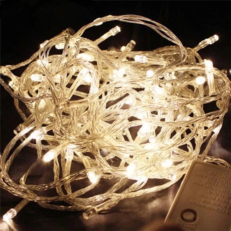 ไฟประดับ LED 10 เมตร 100 ดวง 1 - Outdoor Lighting On House บทวิจารณ์และราคา