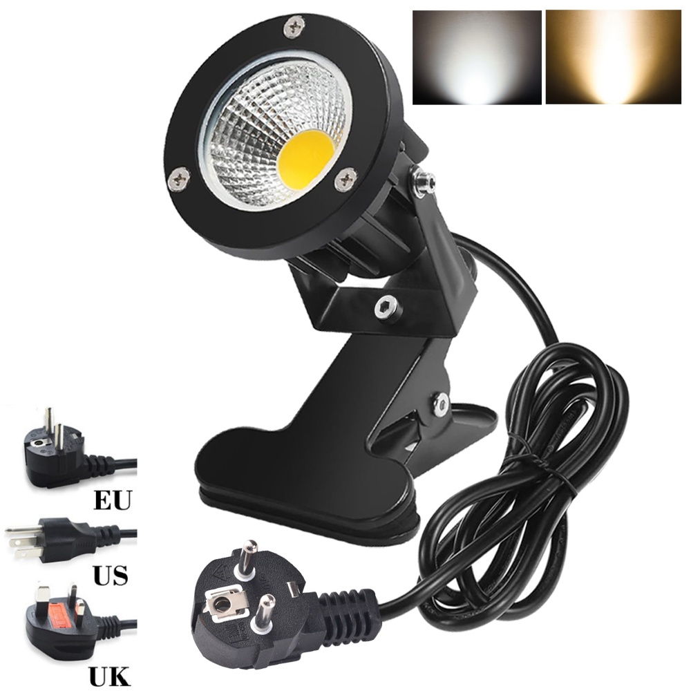 ไฟสปอตไลท์แบบหนีบ กันน้ำ 12W 1 - Outdoor Lighting Uk บทวิจารณ์และราคา