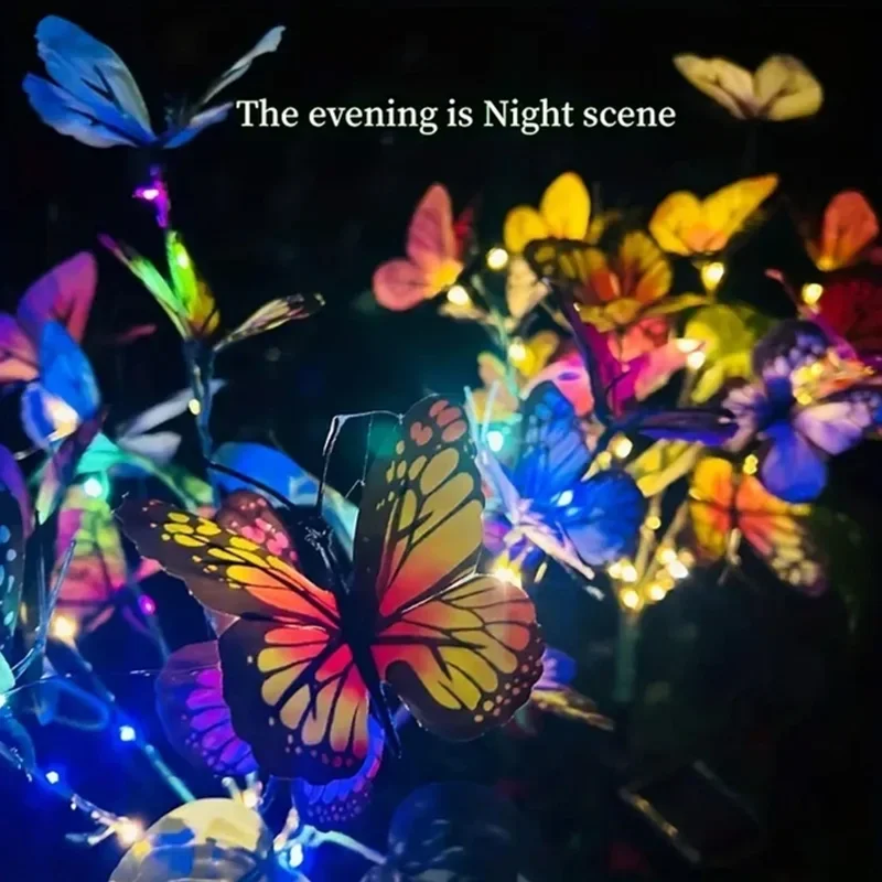 พลังงานแสงอาทิตย์ LED สวนผีเสื - Outdoor Lighting Gazebo บทวิจารณ์และราคา