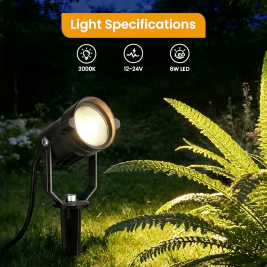 ชุดไฟตกแต่งภูมิทัศน์ ไฟแรงดันต - Outdoor Lighting Kit With Transformer บทวิจารณ์และราคา