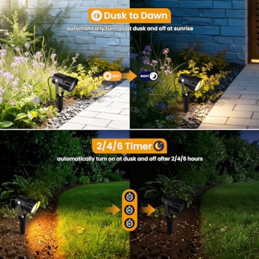 ชุดไฟตกแต่งภูมิทัศน์ ไฟแรงดันต - Outdoor Lighting Kit With Transformer บทวิจารณ์และราคา