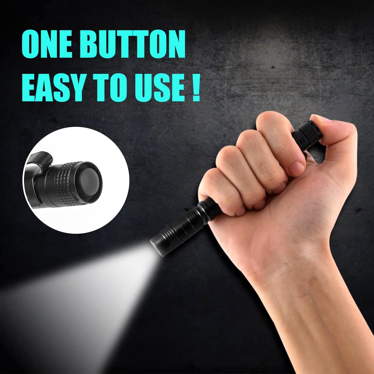 ไฟฉาย LED แบบพกพาขนาดเล็ก กันน - Outdoor Lighting On House บทวิจารณ์และราคา
