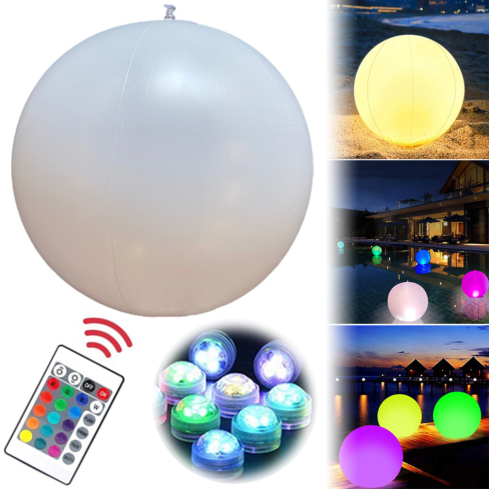 1-4 ชิ้นไฟสระว่ายน้ำลอยน้ำพร้อ - Outdoor Lighting Gazebo บทวิจารณ์และราคา