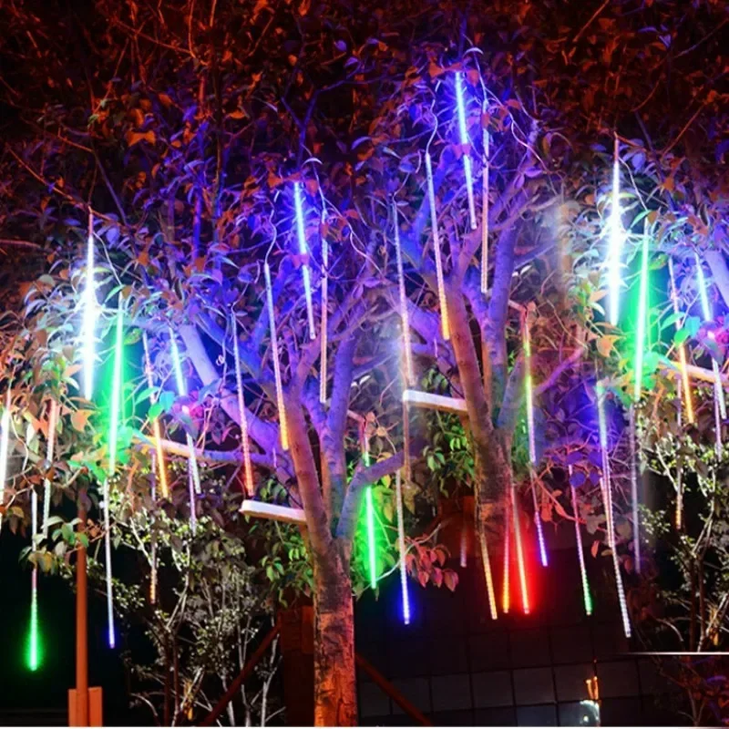 30 ซม./50 ซม.ฝนดาวตกกันน้ํา 8  - Outdoor Lighting Uk บทวิจารณ์และราคา