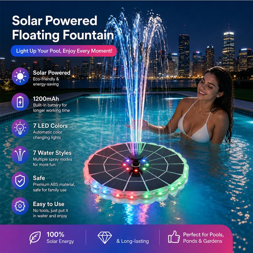 ชุดปั๊มน้ำพุพลังงานแสงอาทิตย์ก - Outdoor Lighting Ground บทวิจารณ์และราคา