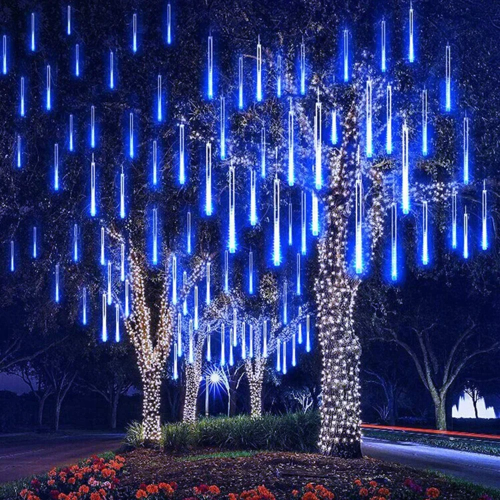30 ซม./50 ซม.ฝนดาวตกกันน้ํา 8  - Outdoor Lighting Uk บทวิจารณ์และราคา