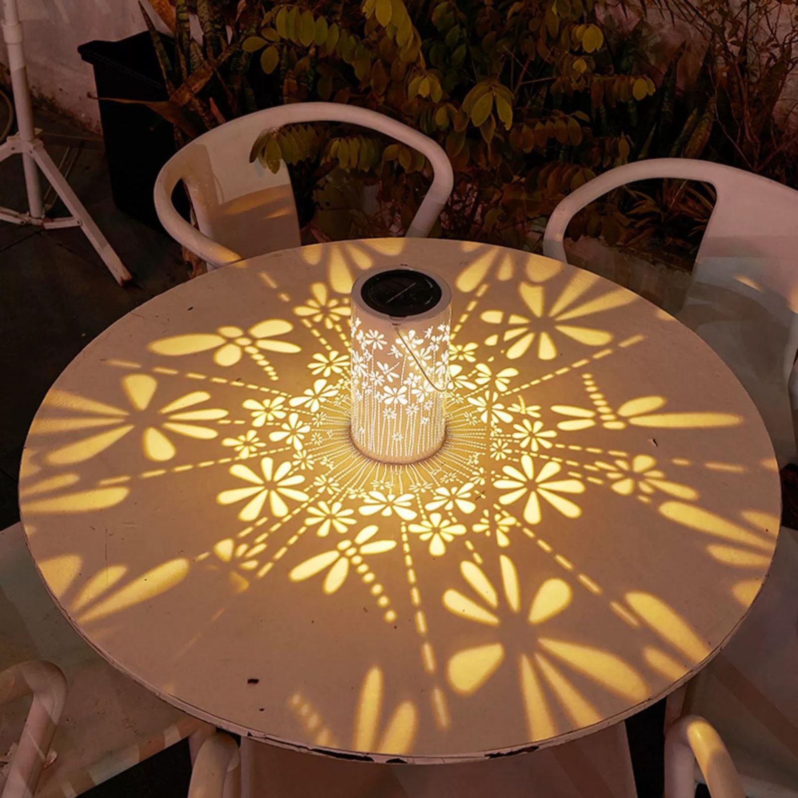 โคมไฟพลังงานแสงอาทิตย์ ไฟดอกไม - Outdoor Lighting Yard Decoration บทวิจารณ์และราคา
