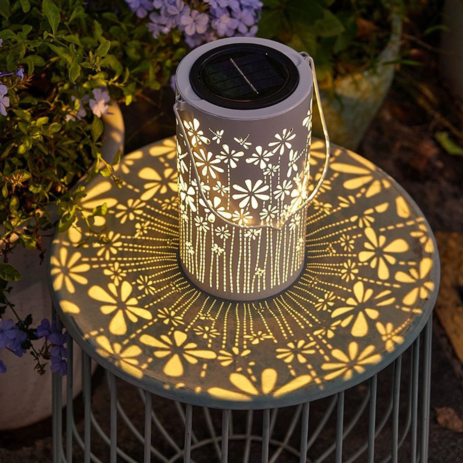 โคมไฟพลังงานแสงอาทิตย์ ไฟดอกไม - Outdoor Lighting Yard Decoration บทวิจารณ์และราคา