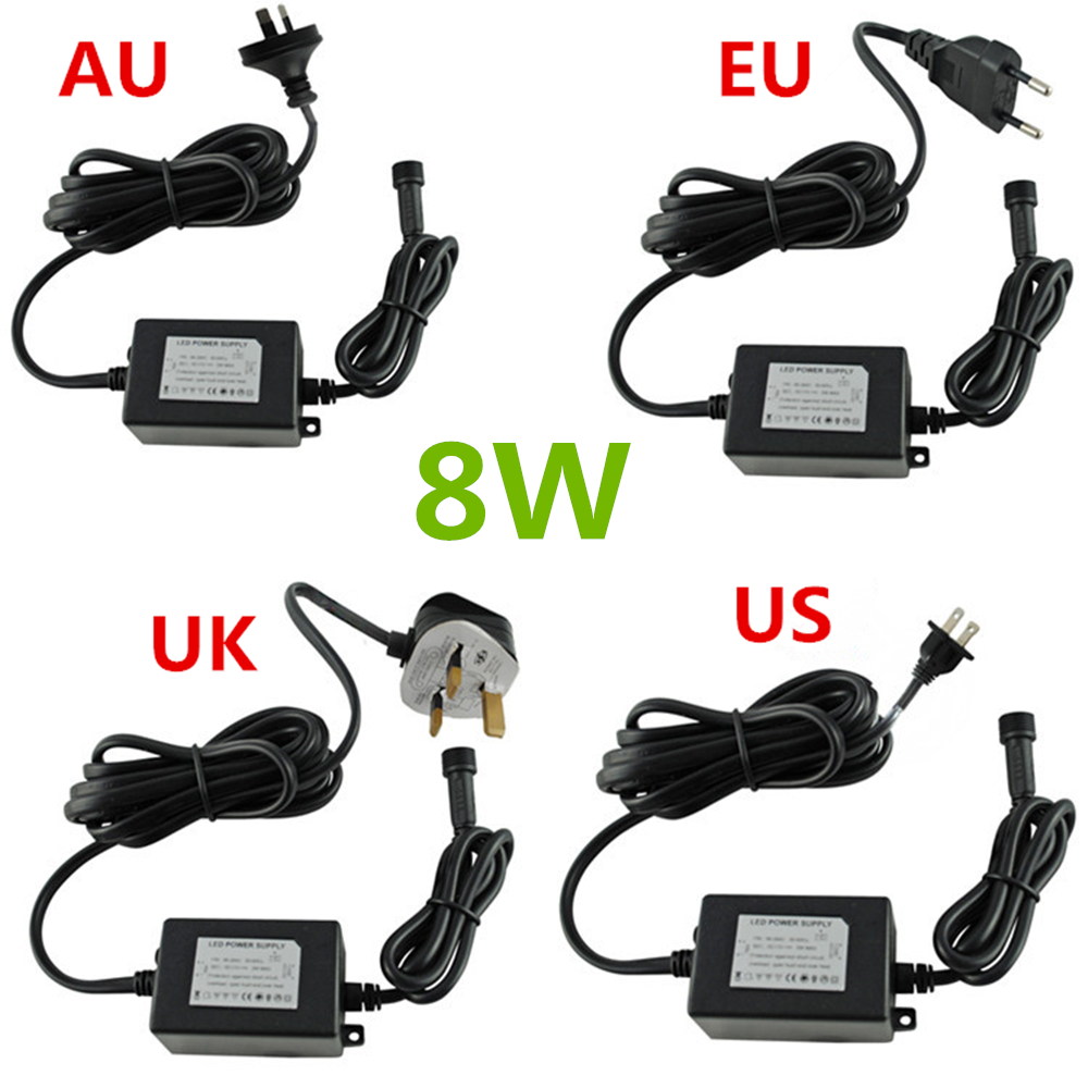 IP67 กันน้ำ DC12V 8W หม้อแปลงไ - Outdoor Lighting Uk บทวิจารณ์และราคา