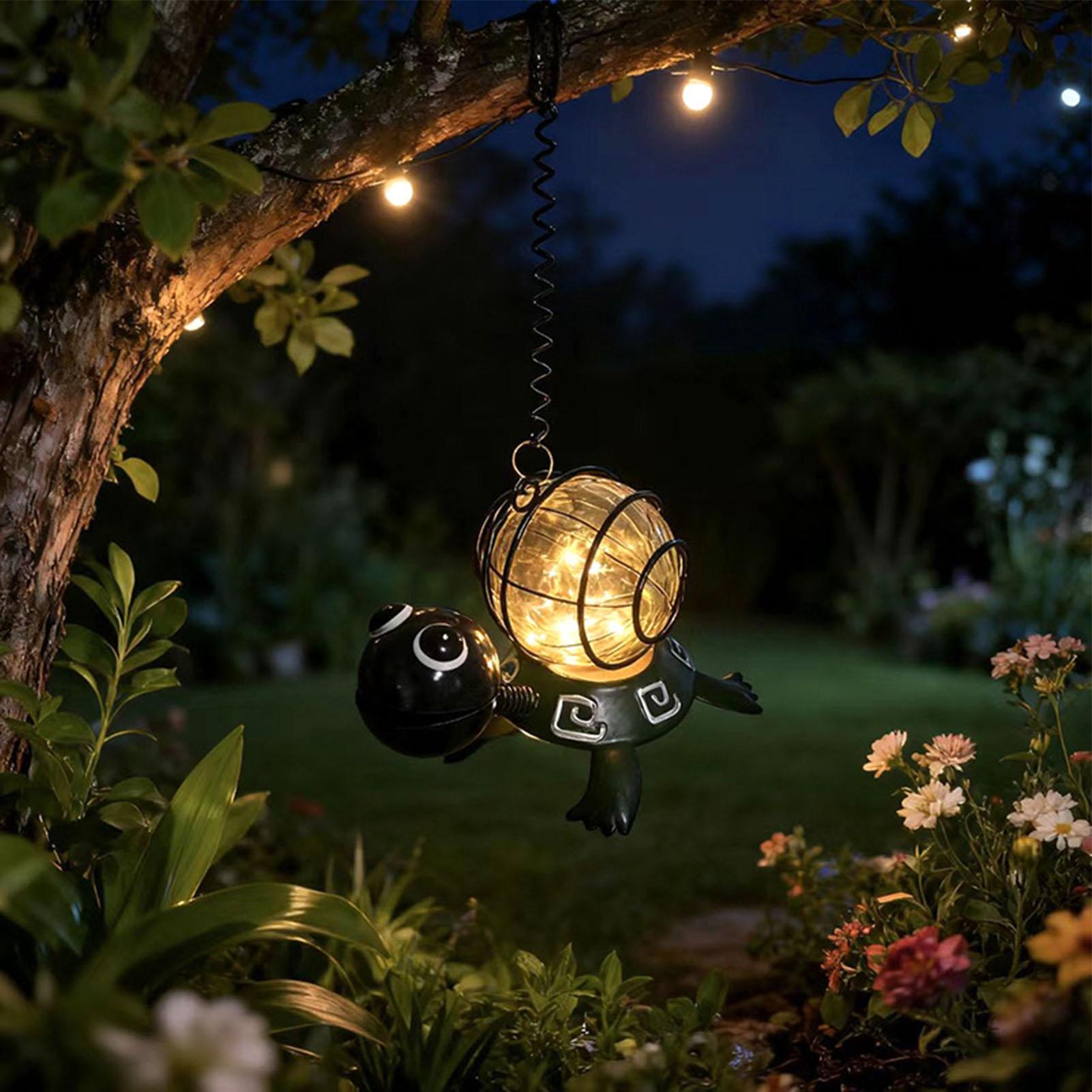 ไฟโซลาร์รูปเต่าสำหรับตกแต่งสวน - Outdoor Lighting Yard Decoration บทวิจารณ์และราคา
