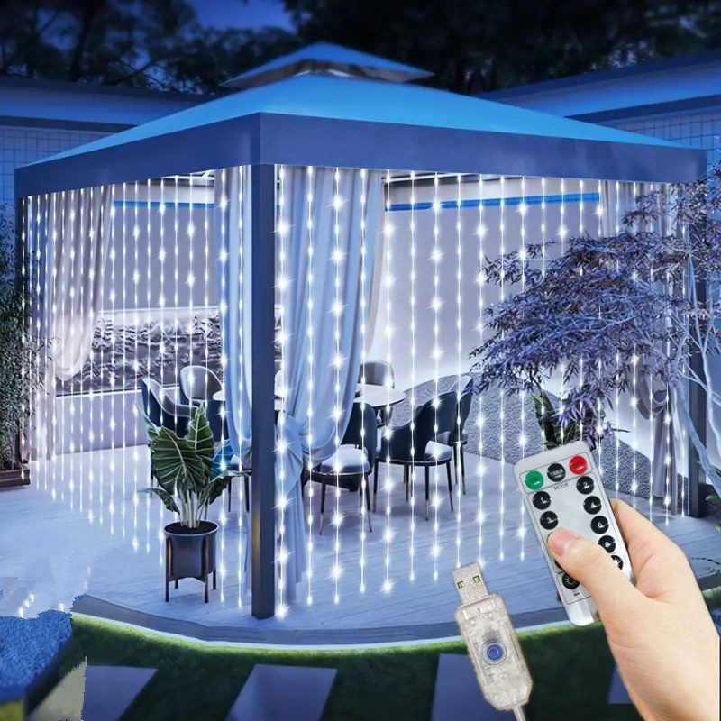 LED Garland Fairy Light Garden - Outdoor Lighting On House บทวิจารณ์และราคา