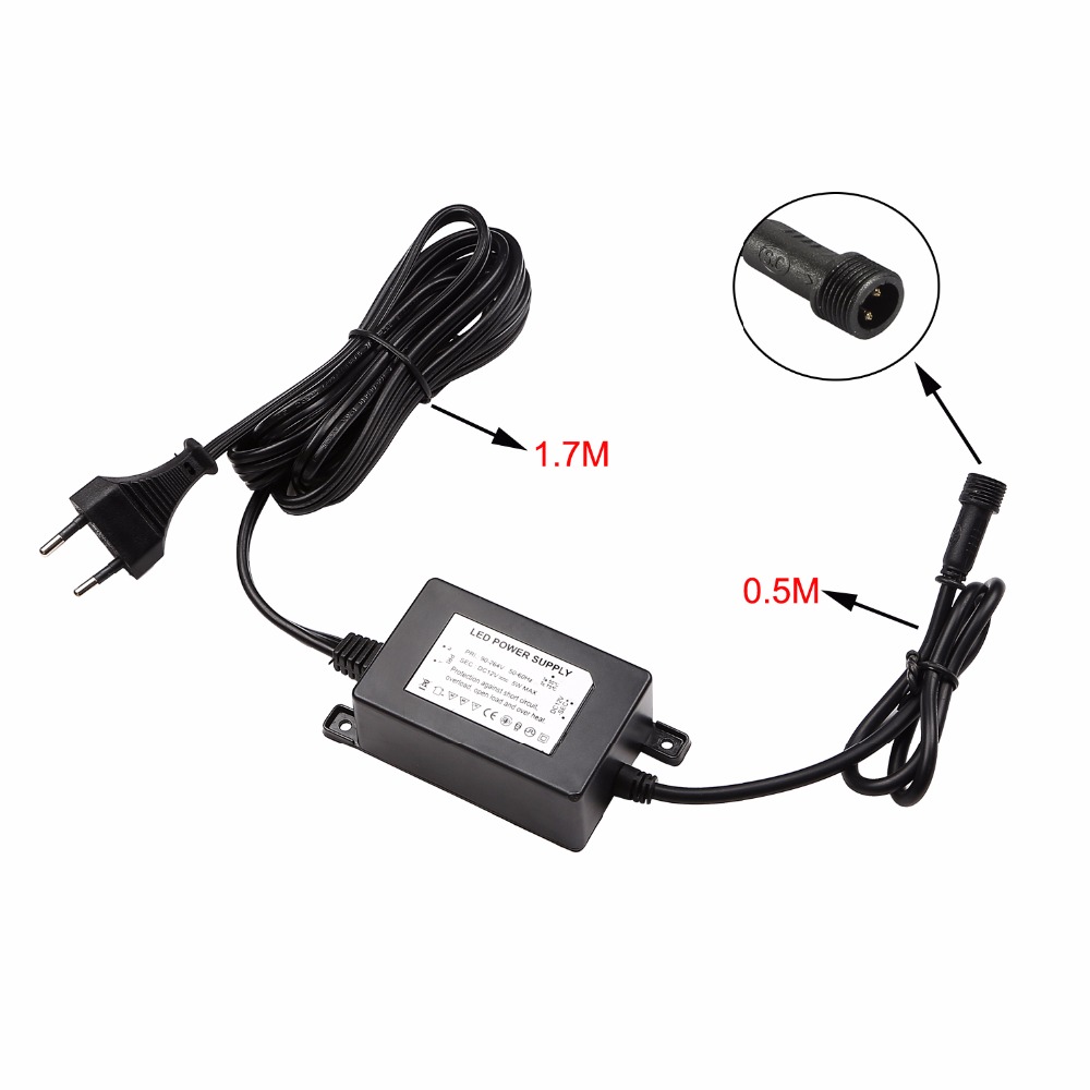 IP67 กันน้ำ DC12V 5W หม้อแปลงไ - Outdoor Lighting Uk บทวิจารณ์และราคา