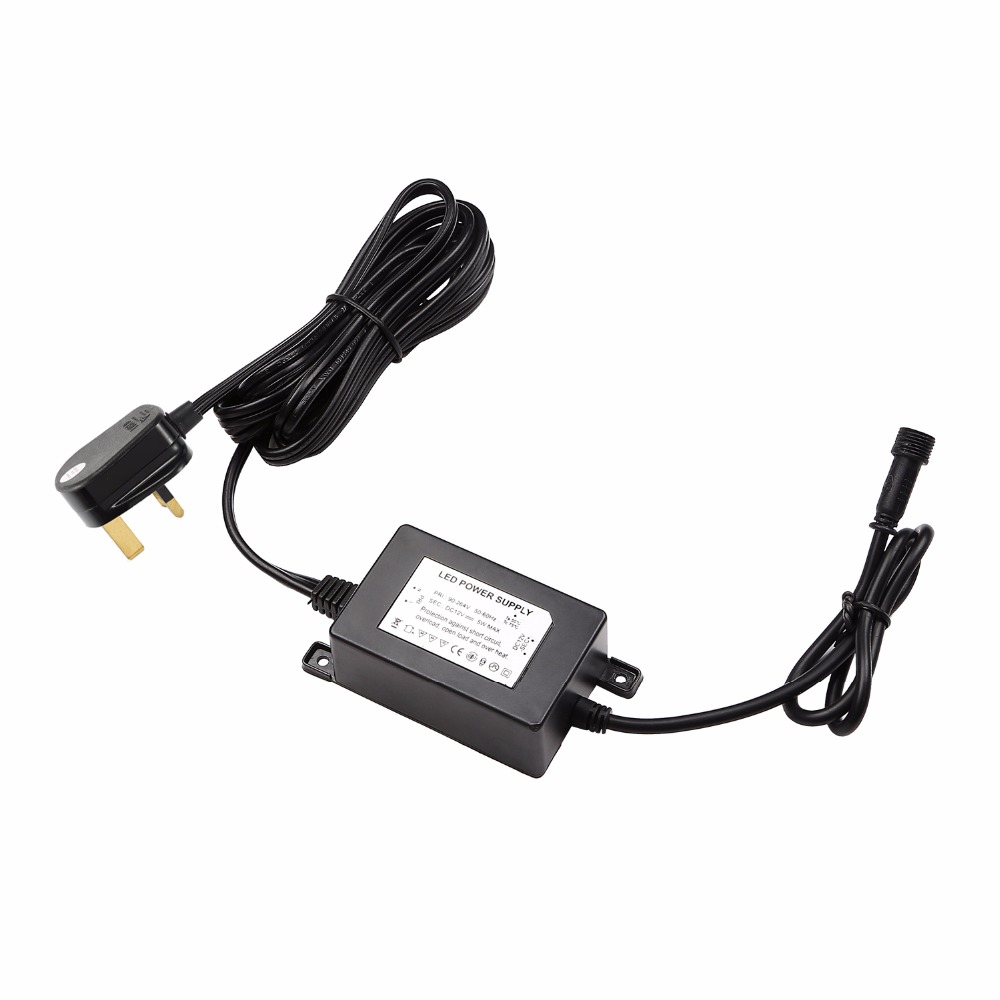 IP67 กันน้ำ DC12V 5W หม้อแปลงไ - Outdoor Lighting Uk บทวิจารณ์และราคา
