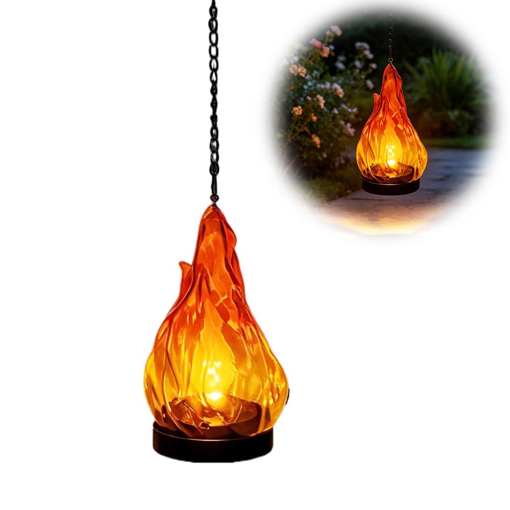 โคมไฟแขวนพลังงานแสงอาทิตย์แบบเ - Outdoor Lighting Yard Decoration บทวิจารณ์และราคา