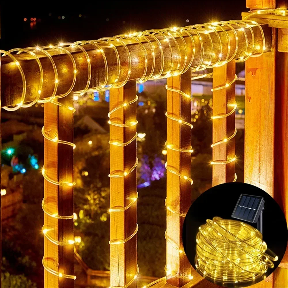 ไฟเชือกพลังงานแสงอาทิตย์กลางแจ - Outdoor Lighting On House บทวิจารณ์และราคา