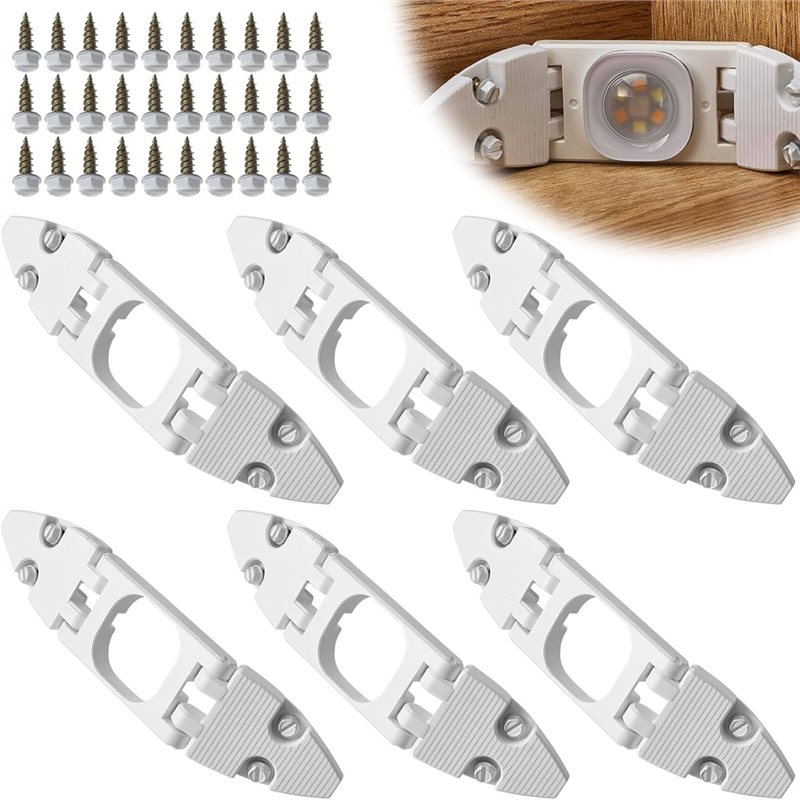 คลิปยึดไฟแบบเกเบิล A68P-12 แพ็ - Outdoor Lighting Govee บทวิจารณ์และราคา
